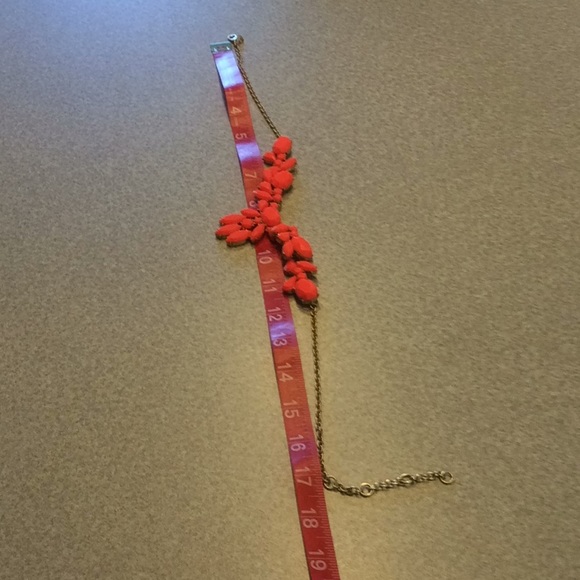 J Crew Coral Statement Necklace - Picture 8 of 12